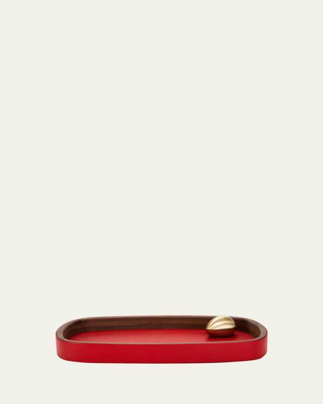 Pebble Leather Accessory Tray